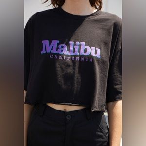 BRANDY MELVILLE JOHN GALT cropped tee. Great condition worn 2-3 times.